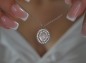 Preview: Silberkette 925 mit Anhänger - Strasssteinkette - Zirkonia - Oval - 14k Gold - Elegant - Halskette Braut - Geschenk Schmuck - Personalisiert Preview: Silberkette 925 mit Anhänger - Strasssteinkette - Zirkonia - Oval - 14k Gold - Elegant - Halskette Braut - Geschenk Schmuck - Personalisiert