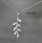 Preview: 925 Silber Kette - Olivenzweig - Floral - Naturliebhaber Geschenkidee - Perfektes minimalistisches Geschenk Preview: 925 Silber Kette - Olivenzweig - Floral - Naturliebhaber Geschenkidee - Perfektes minimalistisches Geschenk