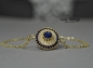 Preview: Armkette Damen Silber - 925 - Vergoldet - Gliederarmbänder - Personalisiert - Zirkonia Armband - Edelstein Lapis Lazuli - Geschenkideen Preview: Armkette Damen Silber - 925 - Vergoldet - Gliederarmbänder - Personalisiert - Zirkonia Armband - Edelstein Lapis Lazuli - Geschenkideen