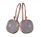 Preview: 925 Sterling Silber - Rosenquarz Kette - rosévergoldet Preview: 925 Sterling Silber - Rosenquarz Kette - rosévergoldet