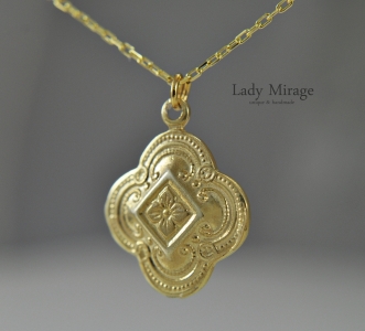 925 Sterling Vergoldet - Statement Kette Silber   - Charm Anhänger Gold  - Einzigartiger Schmuck - Geschenk für Frauen