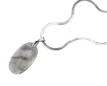 Minimalistische Mondstein Halskette – Ovaler Edelstein Anhänger mit eleganter Schlangenkette in Silber, Gold oder Roségold - Geschenkidee Minimalistische Mondstein Halskette – Ovaler Edelstein Anhänger mit eleganter Schlangenkette in Silber, Gold oder Roségold - Geschenkidee
