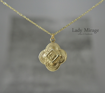 925 Sterling Vergoldet - Statement Kette Silber   - Charm Anhänger Gold  - Einzigartiger Schmuck - Geschenk für Frauen