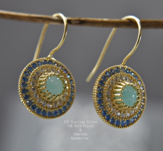925 Silber Hängeohrringe Zirkonia Edelstein Blau Aquamarin Geburtsstein März Brautschmuck Ohrringe Schmucksets für Hochzeiten Handmade 925 Silber Hängeohrringe Zirkonia Edelstein Blau Aquamarin Geburtsstein März Brautschmuck Ohrringe Schmucksets für Hochzeiten Handmade