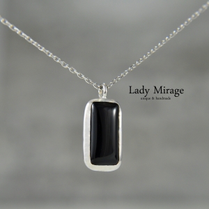 925 Sterling Silber Schwarze Edelstein Halskette - Natürlicher Achat Anhänger - Minimalistischer Schmuck - Geschenk für Sie 925 Sterling Silber Schwarze Edelstein Halskette - Natürlicher Achat Anhänger - Minimalistischer Schmuck - Geschenk für Sie