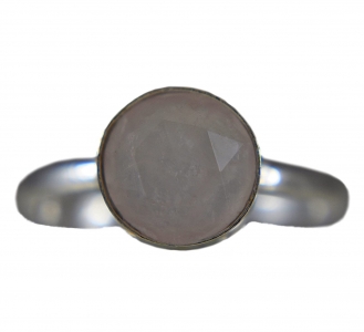 Rosenquarz - 925 Sterling Silber Ring Rosenquarz - 925 Sterling Silber Ring