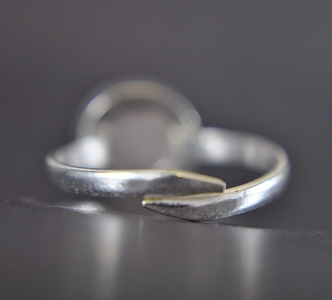 Rosenquarz - 925 Sterling Silber Ring Rosenquarz - 925 Sterling Silber Ring