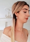 Preview: Gift Set - 925 Sterling Silver - Teardrop-shaped Rose Quartz Earrings and Necklace - Rose gold plated Preview: Gift Set - 925 Sterling Silver - Teardrop-shaped Rose Quartz Earrings and Necklace - Rose gold plated