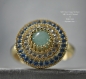 Preview: 925 Silver Cubic Zirconia Ring Gemstone Blue Aquamarine Birthstone March Bridal Jewelry Ring Adjustable Jewelry Sets for Weddings Handmade Preview: 925 Silver Cubic Zirconia Ring Gemstone Blue Aquamarine Birthstone March Bridal Jewelry Ring Adjustable Jewelry Sets for Weddings Handmade