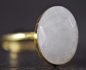 Preview: Moonstone 925 sterling silver Ring - 14k gold plated