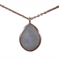 Preview: 925 Silver - teardrop-shaped Moonstone Necklace Preview: 925 Silver - teardrop-shaped Moonstone Necklace