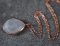 Preview: 925 Silver - teardrop-shaped Moonstone Necklace