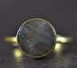Preview: Labradorite - 925 Sterling Silver- 14K gold- plated Earrings Preview: Labradorite - 925 Sterling Silver- 14K gold- plated Earrings