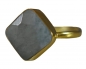 Preview: Aquamarin Ring - 925 Sterling Silber - Gold plated Preview: Aquamarin Ring - 925 Sterling Silber - Gold plated