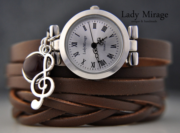 Symphony - Real Leather Watch