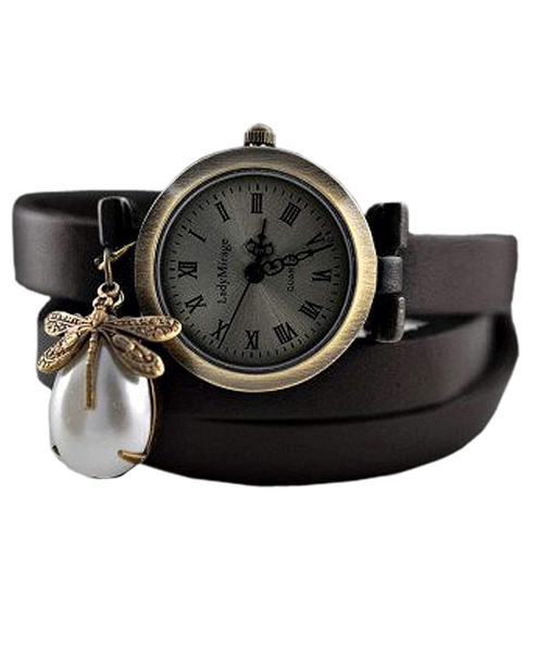 "Dragonfly" ll Genuine Leather Watch "Dragonfly" ll Genuine Leather Watch