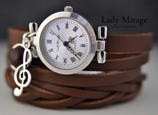 Symphony - Real Leather Watch