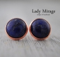 Preview: Lapis Lazuli Roségold Ohrstecker