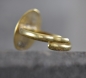 Preview: 925 Silber - Pusteblume Ring - 14 K vergoldet - größenverstellbar - Oval - Geschenk für Sie