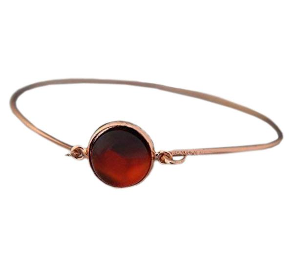 Achat Roségold Armreif